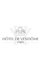 Mobile Screenshot of hoteldevendome.com
